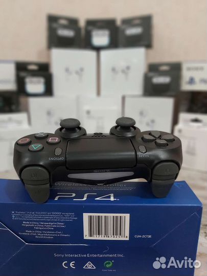 Джойстик Dualshock для PS4 Ver.2 чёрного цвета