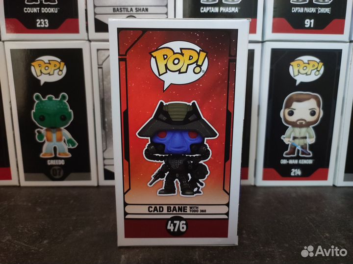 Funko Pop Star Wars Cad Bane with Todo 360 #476