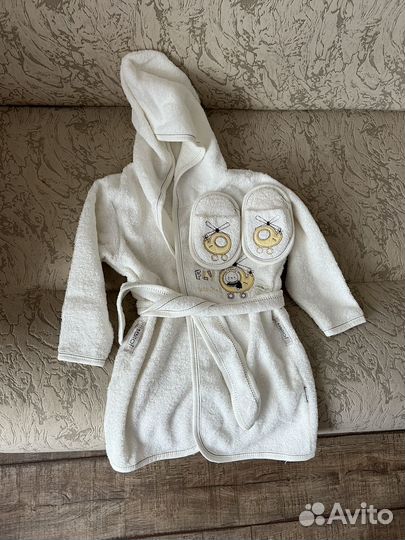 Детский махровый халат