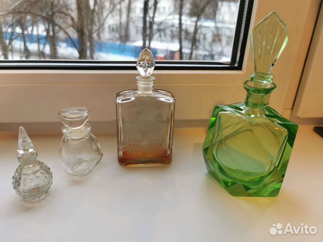 Бутылочка флакон из под духов СССР