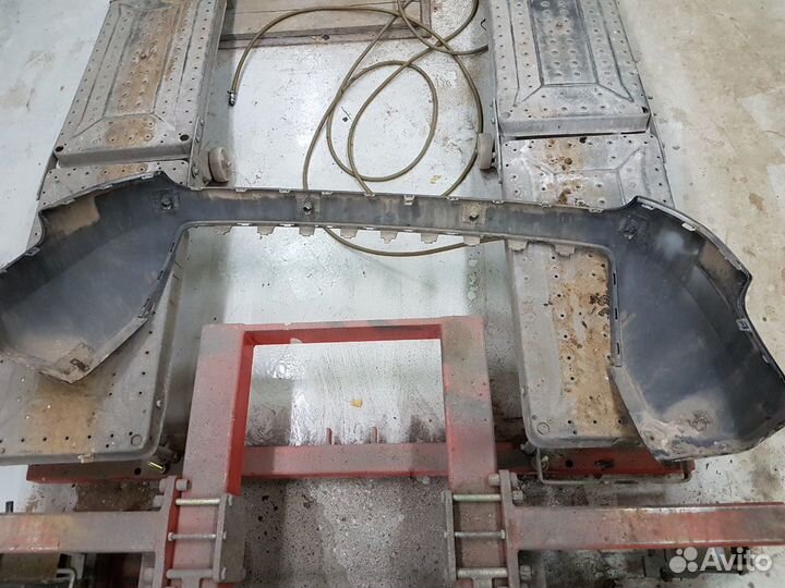 Накладка заднего бампера volvo xc90 07-14