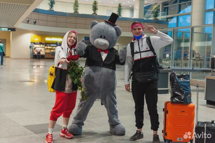 Ростовая кукла Мишка Тедди. Акция