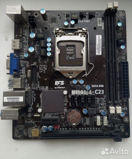 Материнская плата 1151 с процессором i5 6600