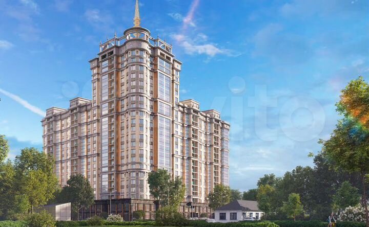 3-к. квартира, 120 м², 3/24 эт.