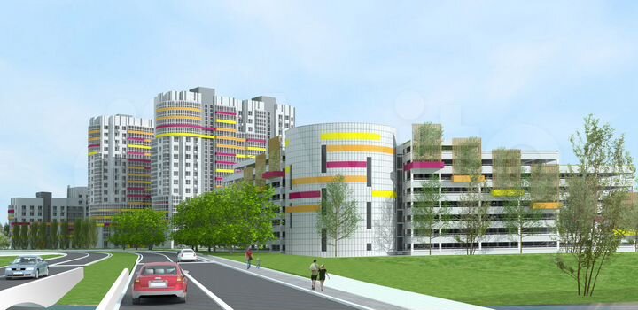 2-к. квартира, 61,1 м², 17/17 эт.