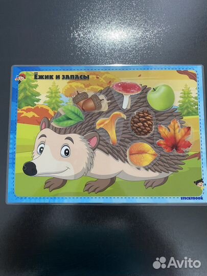 Развивающие игры на липучках