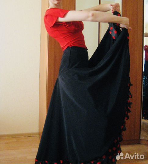 Юбка для фламенко