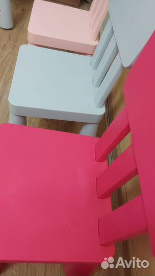 Стол со стульями IKEA