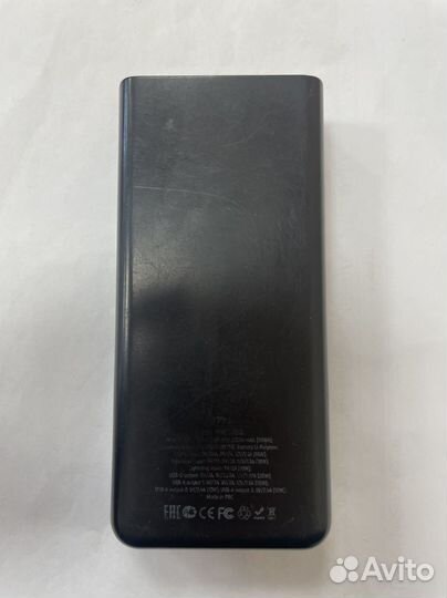 Внешний аккумулятор TFN Power Neo 30000 мАч черный