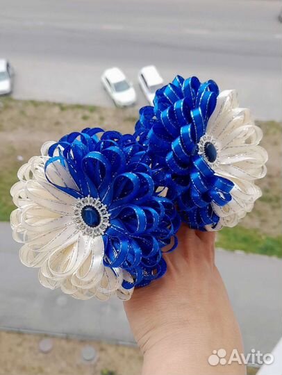 Пышные школьные бантики