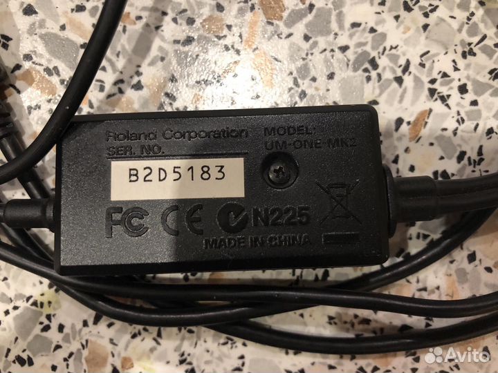 Roland USB midi interface UM-ONE