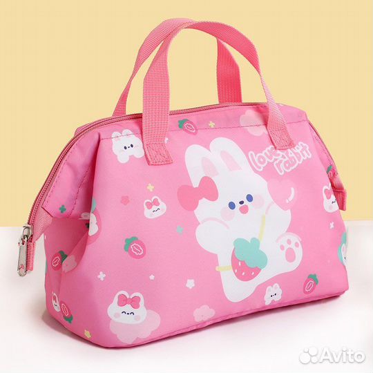 Термосумка ланч-бокс с мультяшными героями