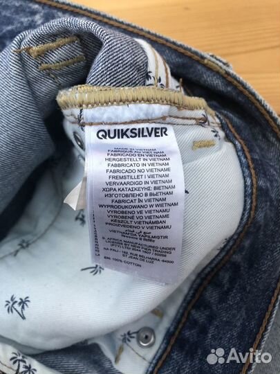 Шорты Quiksilver sequelshrtdust