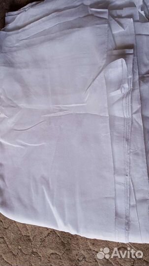 Ткань ситцевая белый цвет