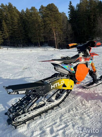 Гусеничный компоект для сноубайка