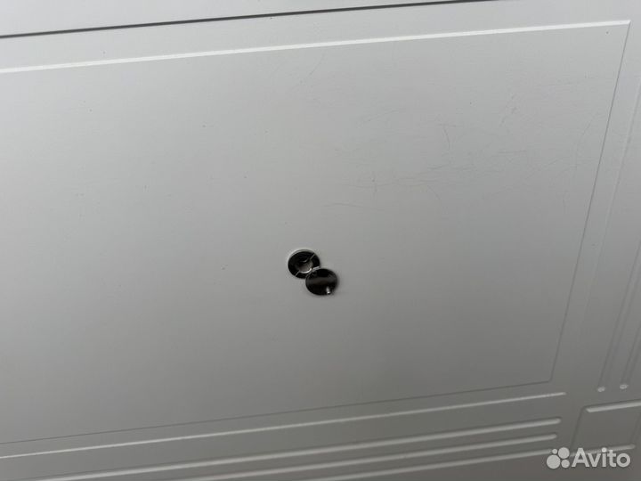 Входная дверь от застройщика