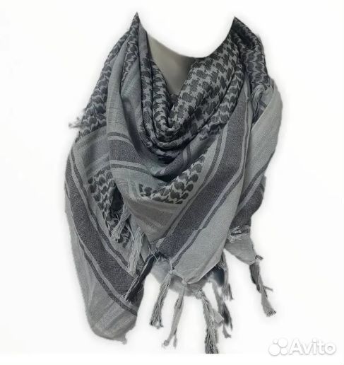 Арафатка, шемаг, куфия. Цвет серый, новая