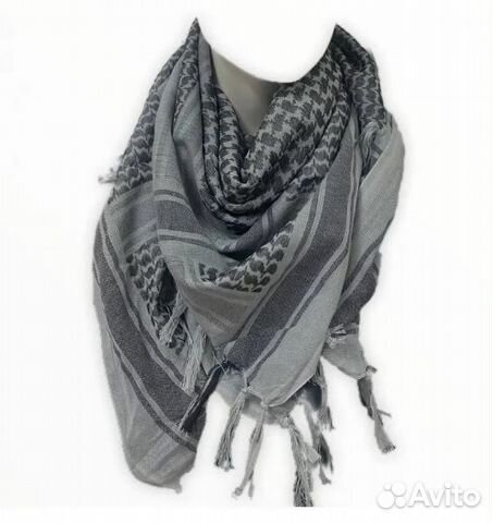 Арафатка, шемаг, куфия. Цвет серый, новая