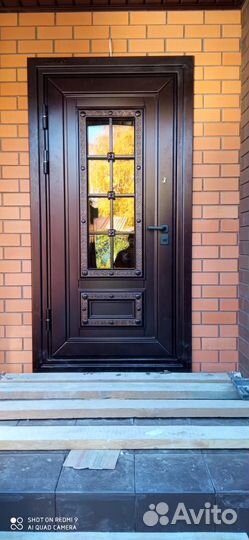 Установка входных металлических дверей