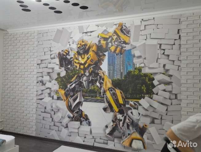 Поклейка обоев