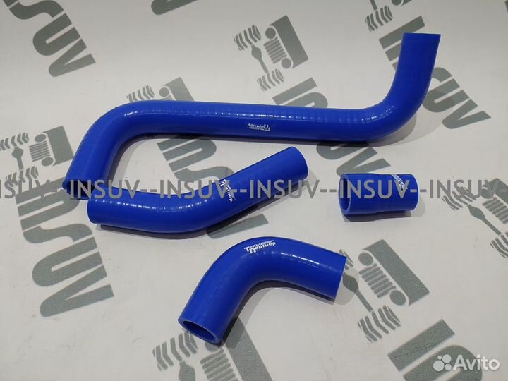 Силиконовые патрубки радиатора 2105 (алюминиевый)