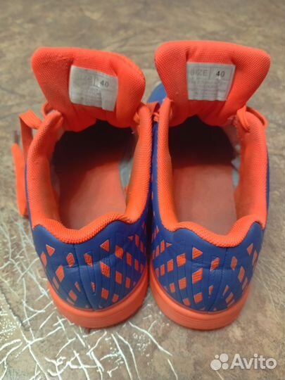 Футзалки Tempus Indoor blue/orange р.40