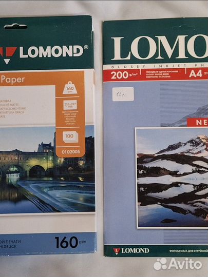 Фотобумага для струйной печати А4 и А3