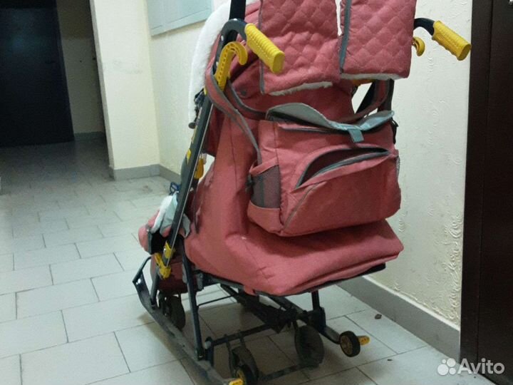 Санки коляска ника 7 3
