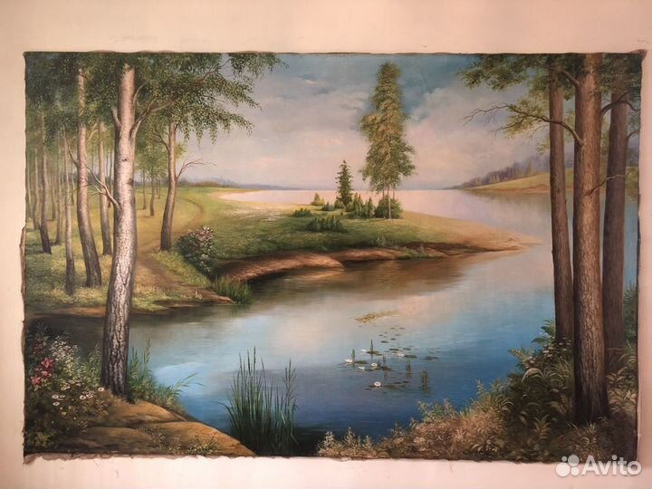 Картина размер 2*3 холст, масло