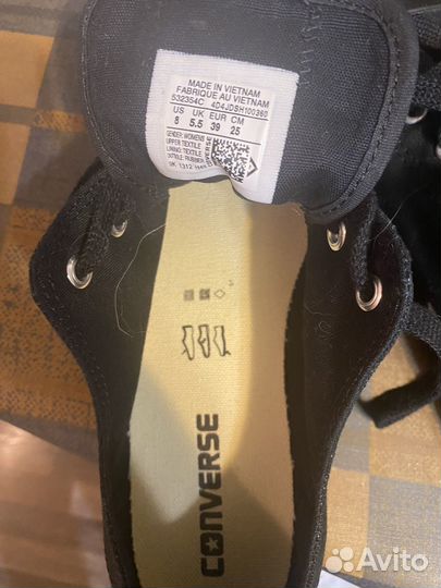 Кеды Converse черные