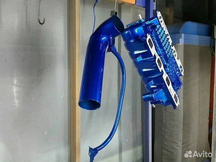 Порошковая покраска суппортов, металла, профиля