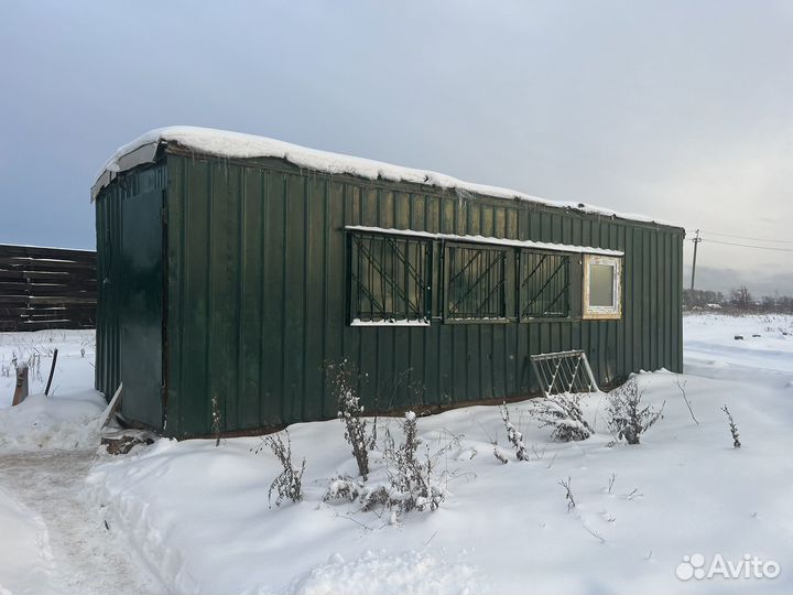 Вагончик бытовка раздевалка 9х3