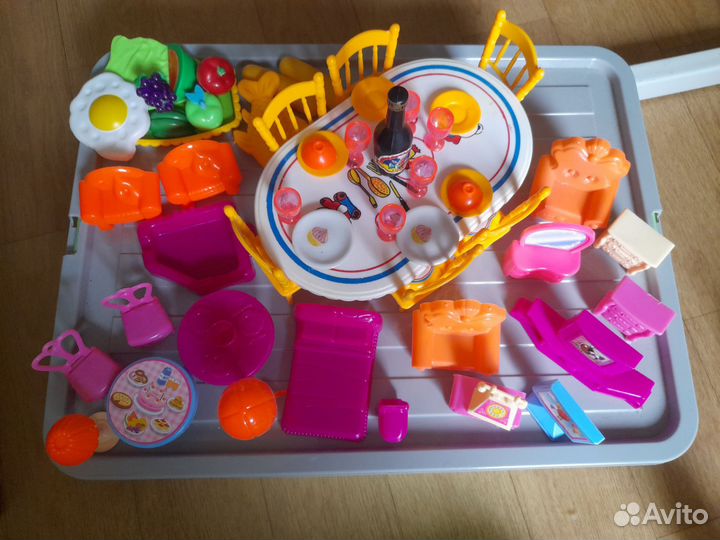 Домик кукольный с мелодией