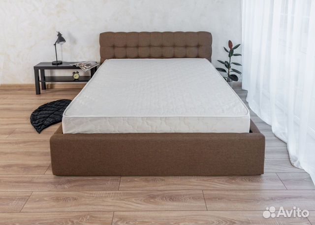 Кровать 160х200 коричневый Марсель