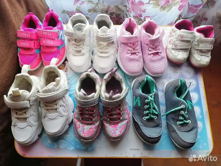 Обувь пакетом на девочку