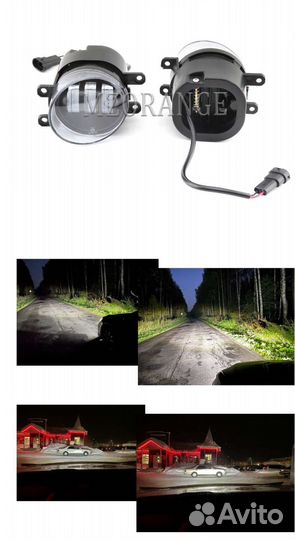 Противотуманные фары toyota camry, corolla, verso