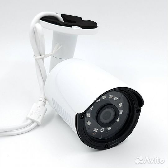 Уличная IP камера видеонаблюдения 5Мп, f2.8мм, POE