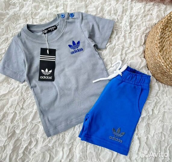 Костюм шорты и футболка adidas детский 86