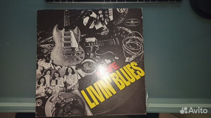 Виниловые пластинки - Live Livin' Blues