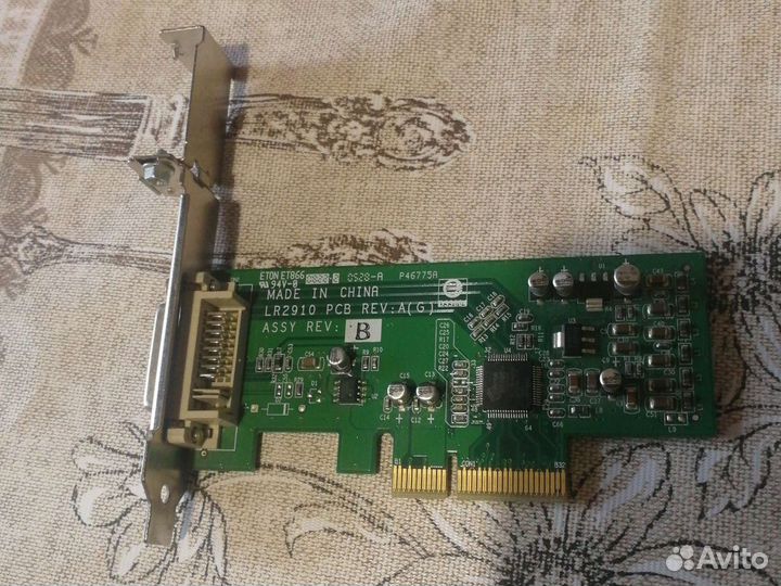 Видео адаптер. Dvi-d LR2910 PCB
