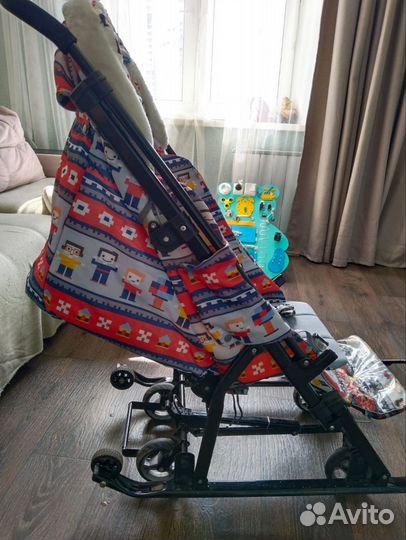 Санки коляска ника 7 3