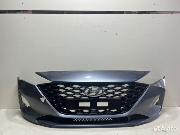 Бампер передний Hyundai Solaris 2 2020