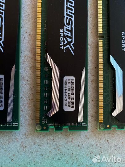 Оперативная память Crucial Ballistix Sport