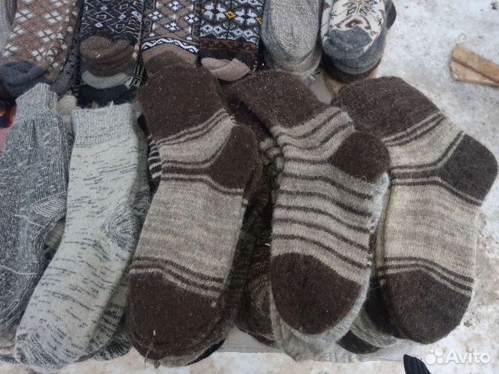 Шерстяные носки женские