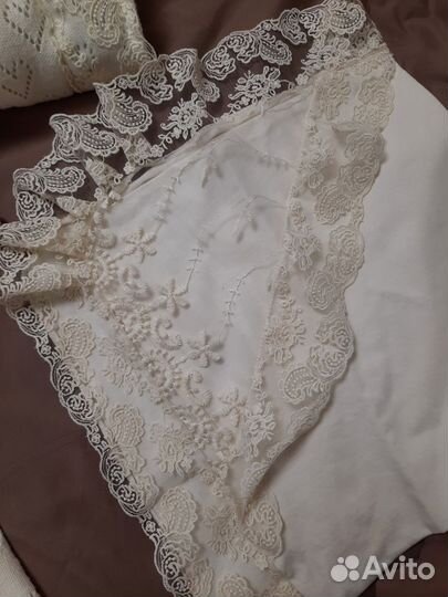 Вязаный комплект на выписку