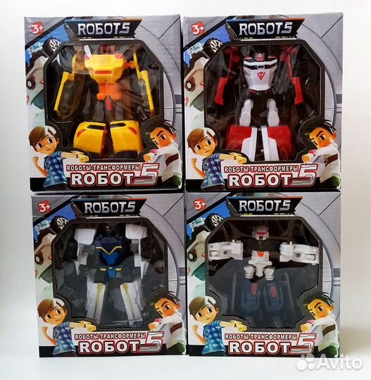 Роботы-трансформеры игрушка новая