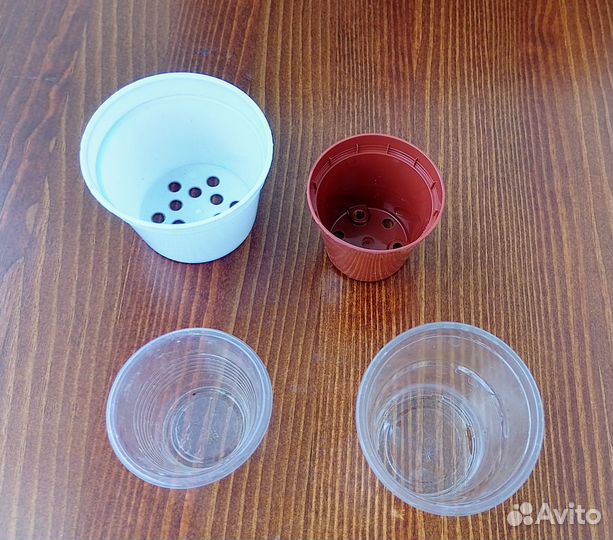 Горшки и стаканчики для рассады