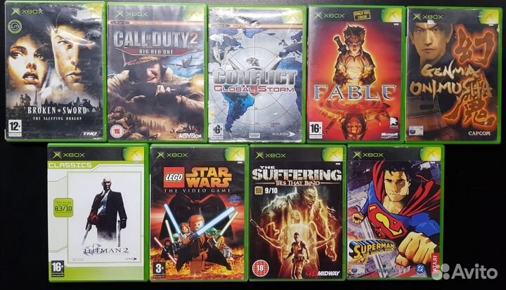 Игры на XBox Original