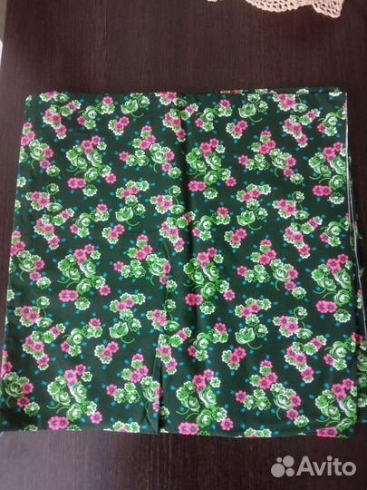 Ткань хлопок сатин СССР