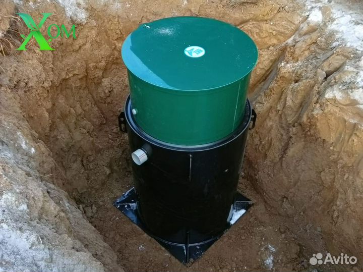 Септик станция биоочистки с монтажными работам